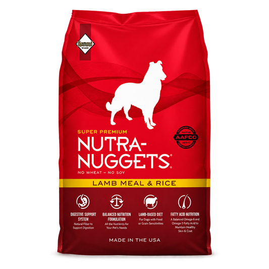 Alimento Seco Nutra Nuggets Cordero y Arroz para Perro