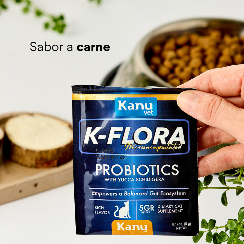 Suplemento Probiótico para perros K-Flora x 5g sobre - {{ Kanu Pet }}