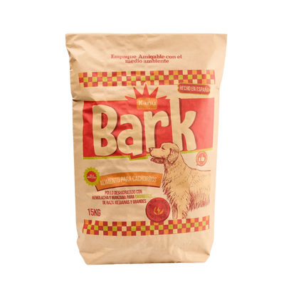 Alimento Seco Bark Pollo Kanu Pet para Perro Cachorros razas medianas y grandes