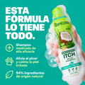 Champú Medicado TropiClean con avena y árbol para Perros y Gatos