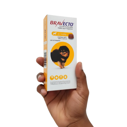 Antipulgas Bravecto  para Perros 2 a 4.5 Kg