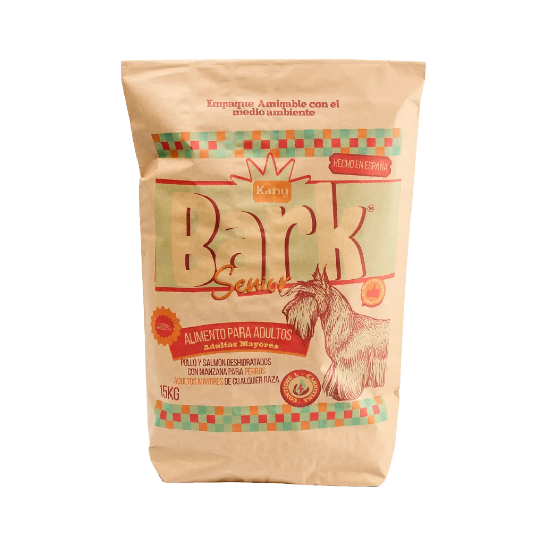 Alimento Seco Bark Senior Pollo Kanu Pet para Perros todas las razas