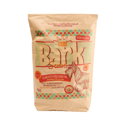 Alimento Seco Bark Senior Pollo Kanu Pet para Perros todas las razas