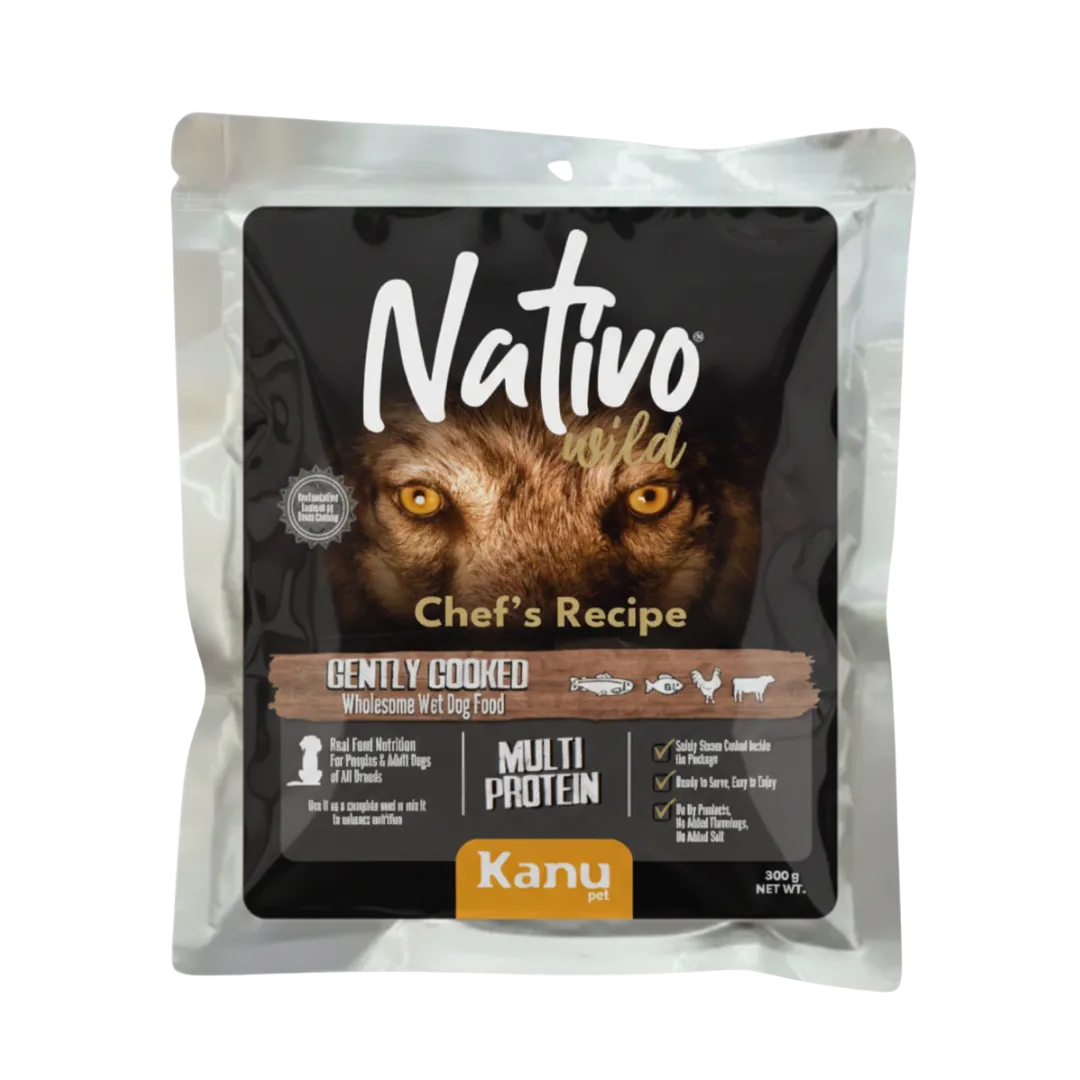 Alimento Húmedo Nativo Wild Chef’s Recipe Multi Protein Kanu Pet para Perros