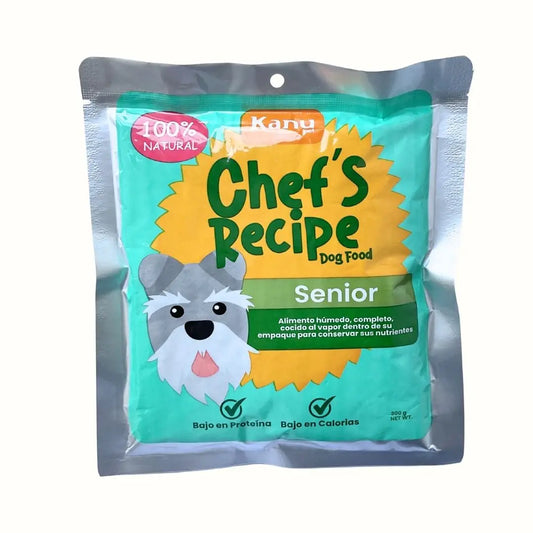 Alimento húmedo Chef recipe senior perros toda razas