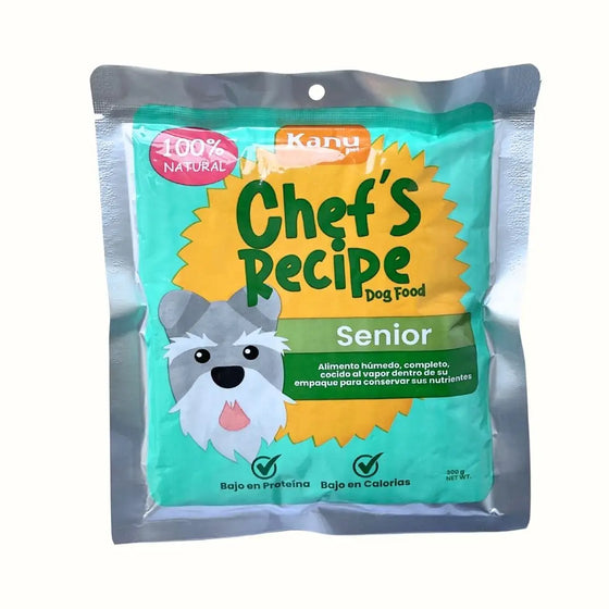 Alimento Completo Húmedo Chef's Recipe Kanu Pet para Perro Senior