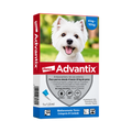 Antipulgas Advantix de 4 a 10 kg para perro