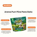 Arena de Pino 100% Ecológica Purr Pine de Kanu Pet para Gato