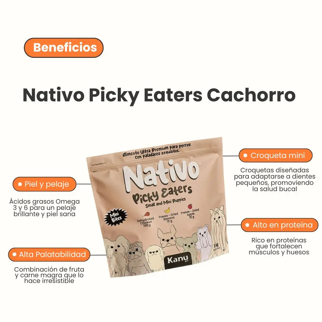 Alimento picky eaters perro cachorro toda raza