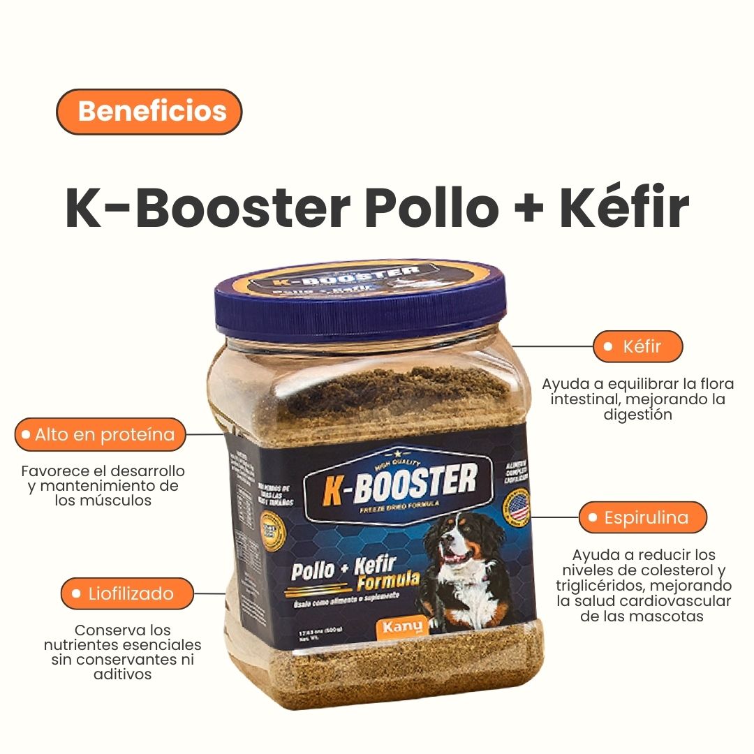 Alimento Para Perro K-Booster Pollo 500 Gr