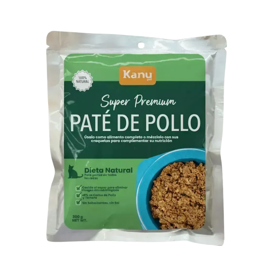 Alimento Húmedo Paté de Pollo Kanu Pet para Perros