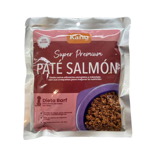 Alimento Húmedo Pate de Salmón Kanu Pet para Perros