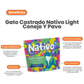 Alimento Seco Nativo Light ConejoPavo Kanu Pet para Gato Castrado