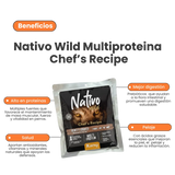 Alimento Húmedo Nativo Wild Chef’s Recipe Multi Protein Kanu Pet para Perros