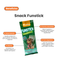 Snack Oral FunStick para la placa y el sarro Kanu Pet  para Perro Sabor a Menta