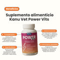 Suplemento Vitamínico Power Vits Kanu Vet Masticable para Perros-Kanu pet