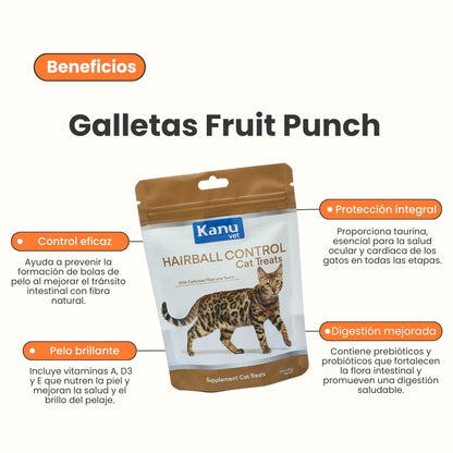 Snacks Nuggets Hairball Control para Gatos