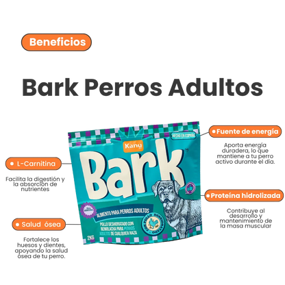 Alimento Seco Kanu Pet Bark Pollo Kanu Pet para perro adulto todas las razas