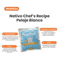 Alimento Húmedo Nativo Chef’s Recipe Pelo Blanco Kanu Pet para Perros