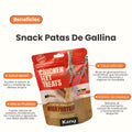 Snack Patas de Gallina Kanu Pet para Perro 100% naturales y nutritivas
