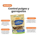 Galletas Blandas con Ajo Kanu Control Pulgas y Garrapatas Kanu Pet para Perro. 100% Naturales