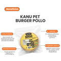 Alimento Congelado Burger sabor Pollo Kanu Pet para Perros 100% Comida Real