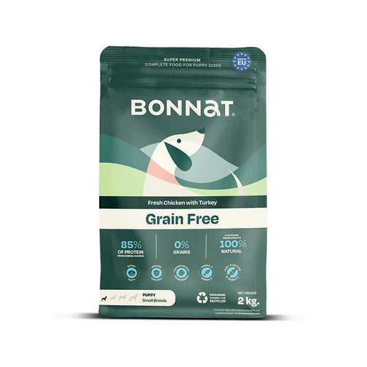 Alimento Seco Bonnat Grain Free Canine Puppy Small Breeds
