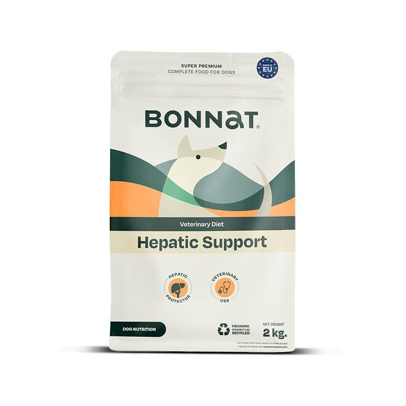 Alimento Seco Bonnat Veterinary Diet Canine Hepatic Support