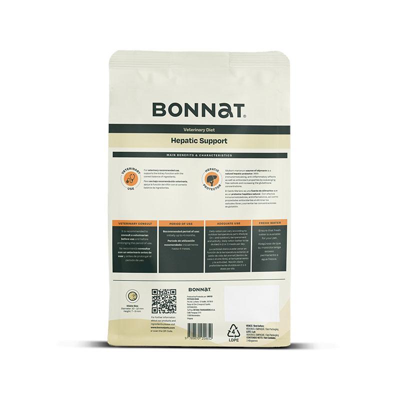 Alimento Seco Bonnat Veterinary Diet Canine Hepatic Support