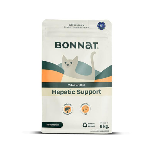 Alimento Seco Bonnat Veterinary Diet Feline Hepatic Support