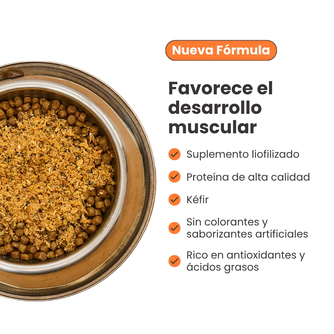 Alimento Liofilizado K-Booster Res Kanu Pet para Perro