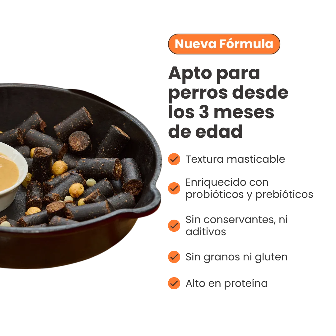 Snack de Cábano  Jerky Beef Ranch Flavor Kanu Pet Para Perro