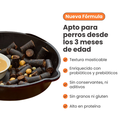 Snack de Cábano  Jerky Beef Ranch Flavor Kanu Pet Para Perro