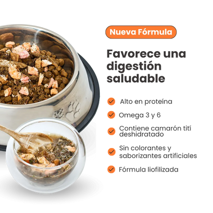 Alimento Liofilizado Para Gato K-Booster Camarón Kanu Pet Bolsa