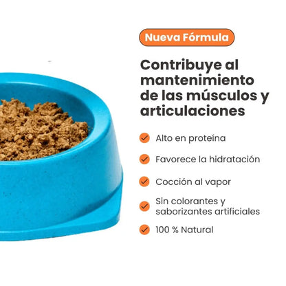 Alimento húmedo Chef recipe Cerdo perros toda razas