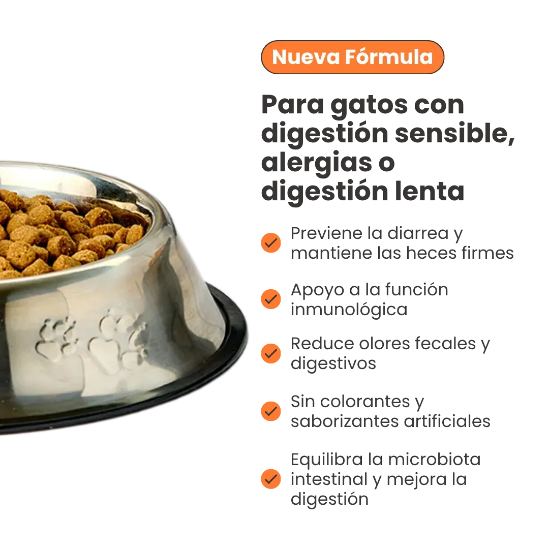 Alimento Medicado Seco Gastrointestinal Kanu Vet para Gato Adultos