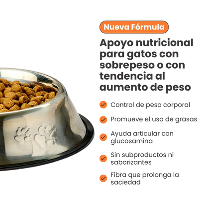 Alimento Seco Medicado Kanu Vet Weight Reduction para Gato Adultos