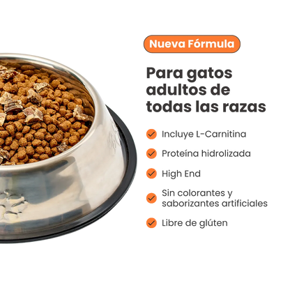 Alimento Seco Nativo Bites Conejo y Pavo Kanu Pet para Gato Adulto