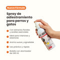 Spray de Adiestramiento Pee Here de Kanu Pet para perros y gatos 100% Natural