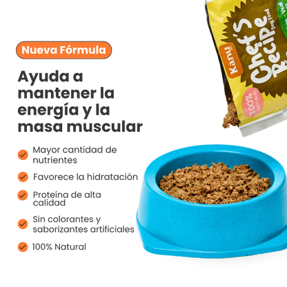 Alimento Húmedo Completo Chef's Recipe Pollo y Ternera Kanu Pet para Perros