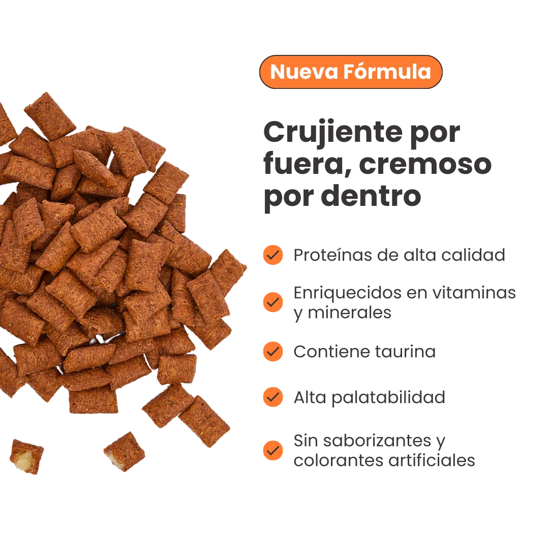 Snack Nuggets de Pollo y Queso Kanu Pet para Gato