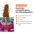Alimento Seco Nativo Small Bites Pollo y Pescado Kanu Pet para perro adulto