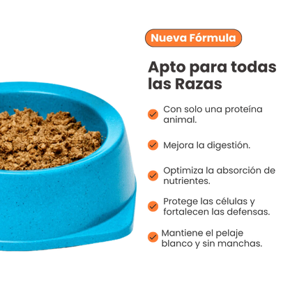 Alimento Húmedo Nativo Chef’s Recipe Pelo Blanco Kanu Pet para Perros