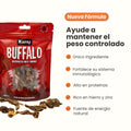 Snack de Trozos de Búfalo Deshidratados Kanu Pet para perros y gatos 100% Natural , Un solo ingrediente