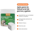 Toallitas de Dedo para Limpieza Dental Kanu Pet para Perro y Gato