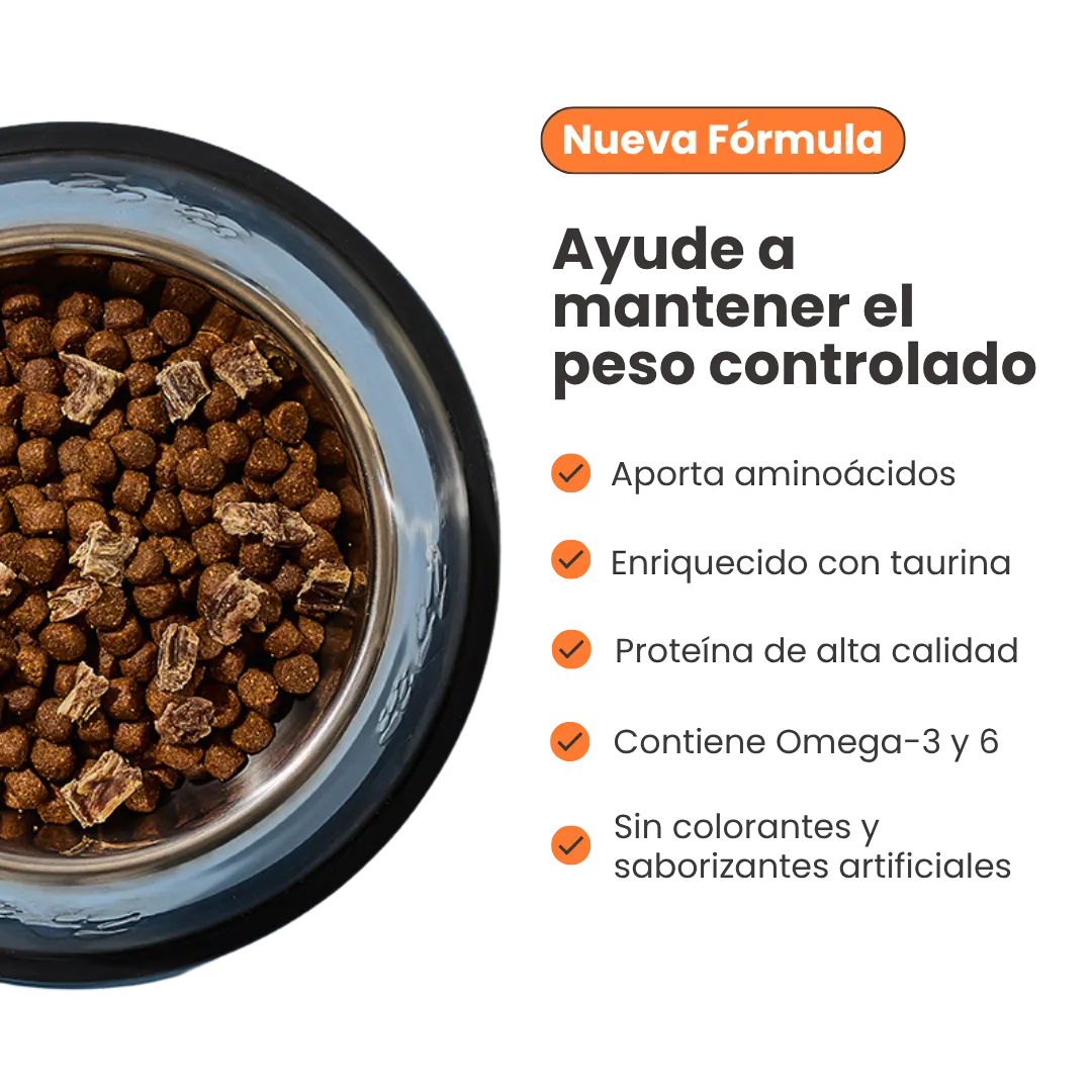 Alimento Seco Nativo Light Pollo/Pescado Kanu Pet para Gato Castrado