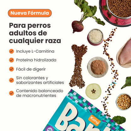 Alimento Seco Kanu Pet Bark para perro adulto todas las razas con  Pollo