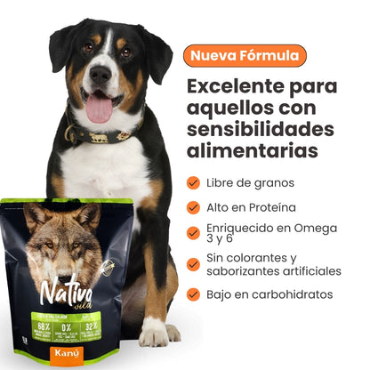 Alimento Grain Free para Perro  Adulto Kanu Nativo Wild