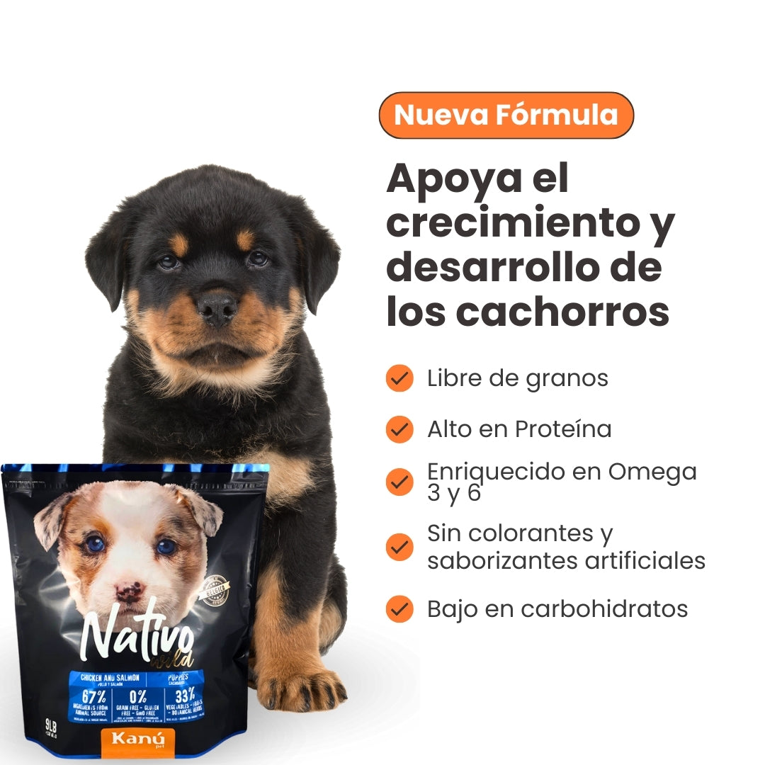 Alimento Grain Free para Perro Cachorro Kanu Nativo Wild