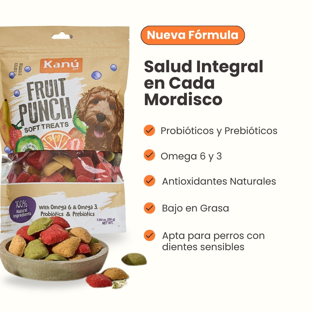 Galleta Fruit Punch Kanu Pet para perros